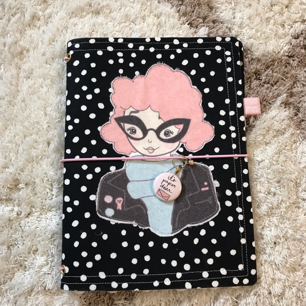 It’s paper dear fabric darling dori a5 size